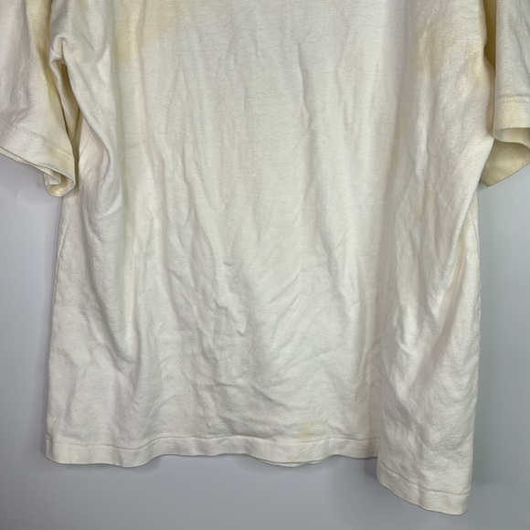 Vintage Super T's Hard Rock Cafe St. Marten White Grunge Tshirt XL - Picture 6 of 12